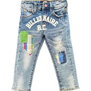 Billionaire Boys Club Kids Patchwork Jeans